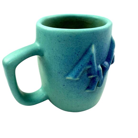 Van Briggle Ming Blue ANA American Numismatic Association Mug Colorado Pottery - Picture 5 of 9